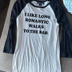 Project Karma Black and White Women's Top